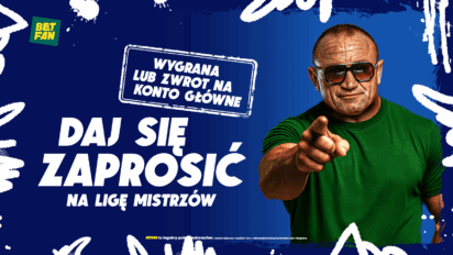 Obstawiaj 2. kolejkę Ligi Mistrzów bez ryzyka - Zwrot na konto główne!