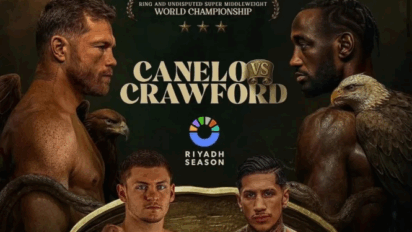 Canelo Alvarez vs Terence Crawford - wyniki całej gali