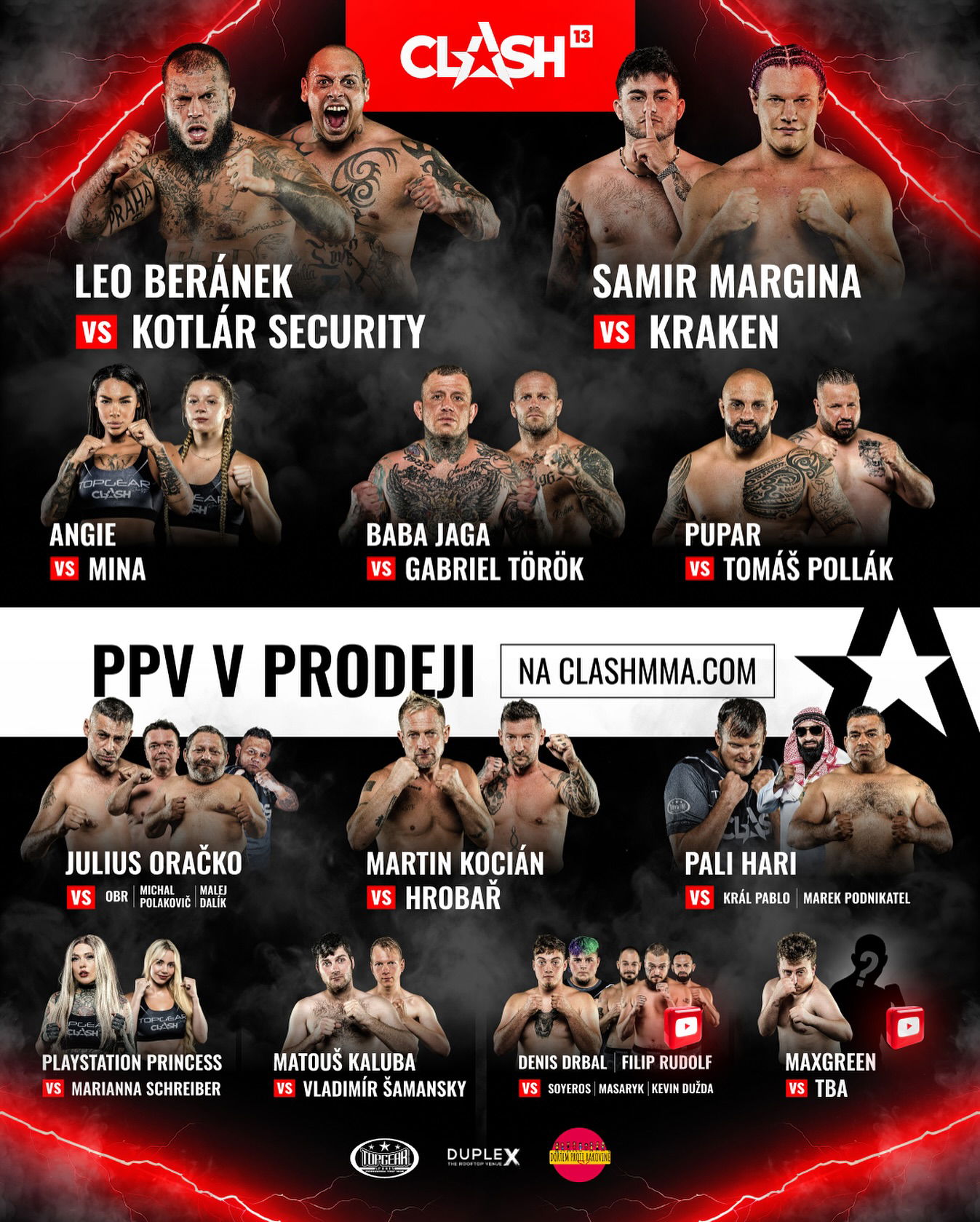 clash mma 13 karta walk