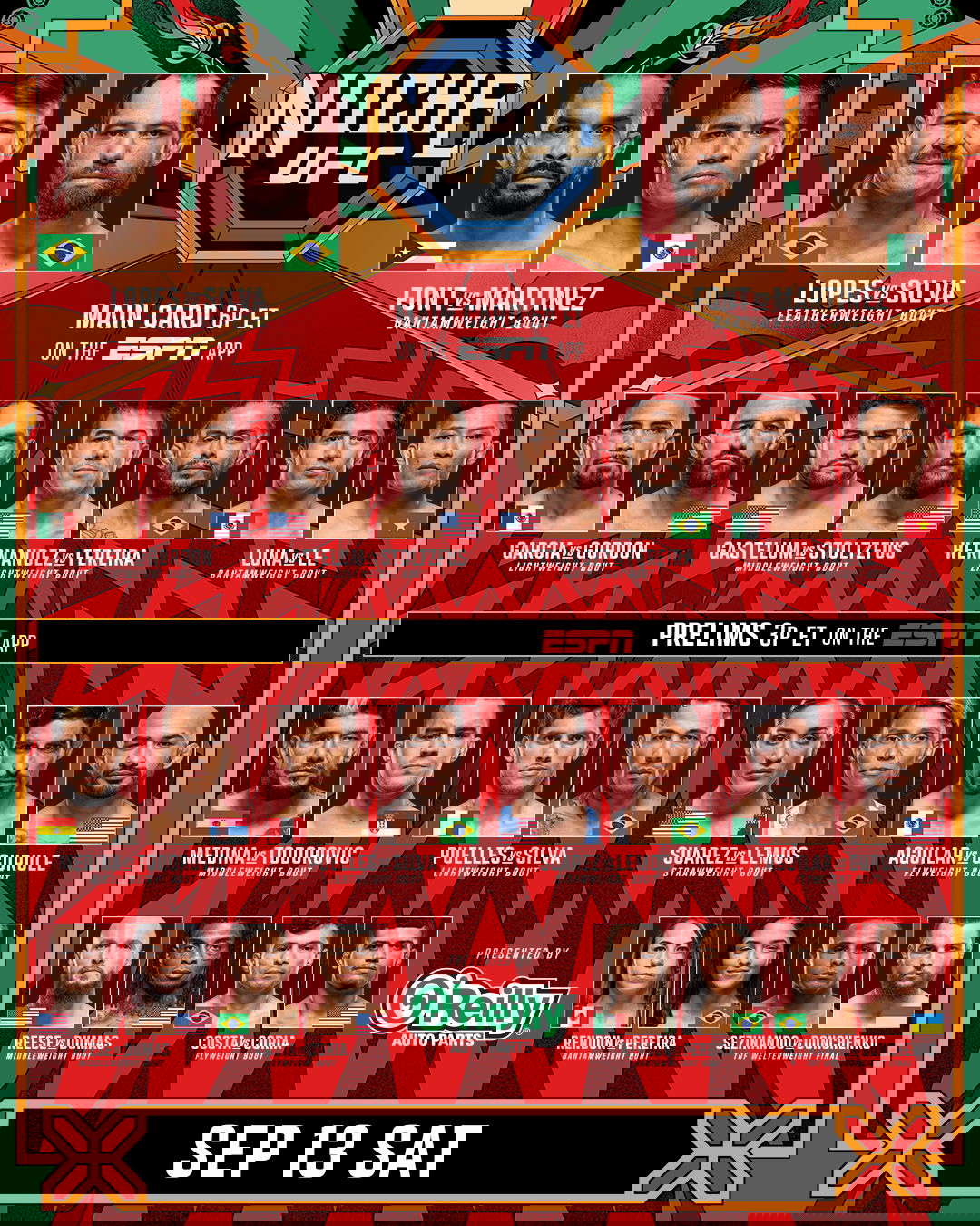 ufc noche karta walk