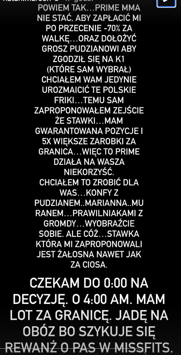 Marcoń robi karierę międzynarodową