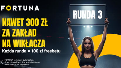 Freebet do 300 PLN za walkę Wikłacza z Mixem na UFC 320