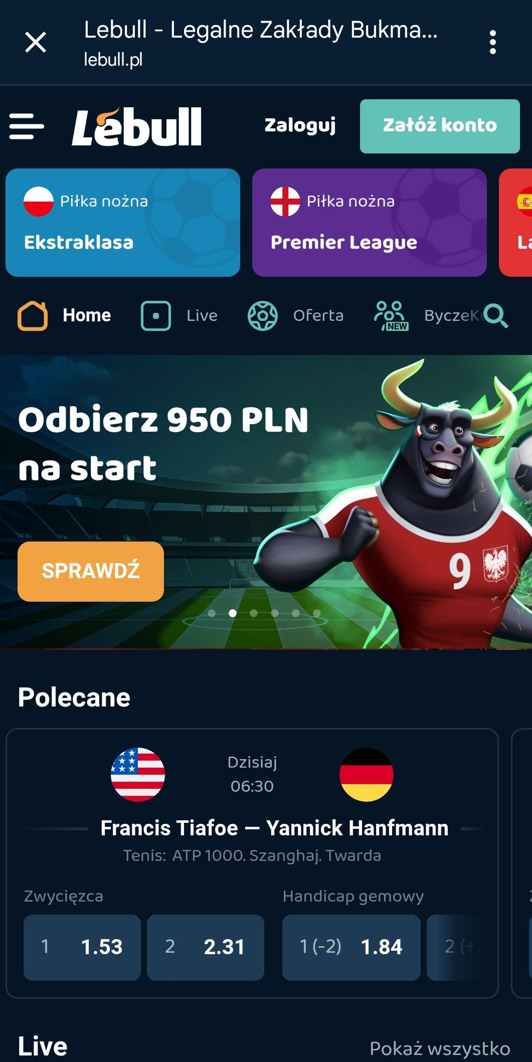 lebull aplikacja mobilna