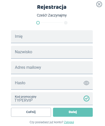 lebull bonus powitalny rejestracja