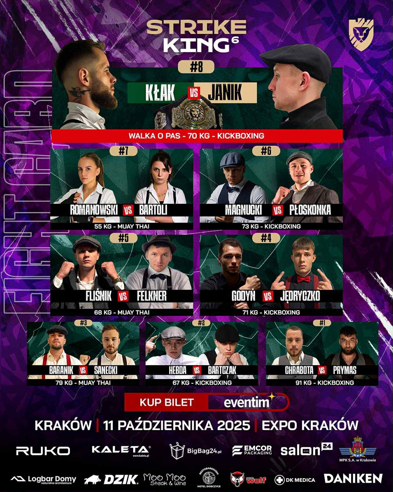 strike king 6 karta walk