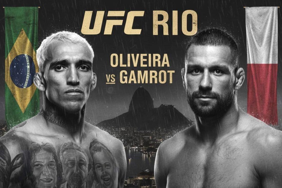UFC Rio: wyniki gali z udziałem Mateusza Gamrota [VIDEO]