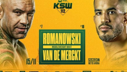 Kto wygrał walkę Romanowski vs Van de Merckt na KSW 112?