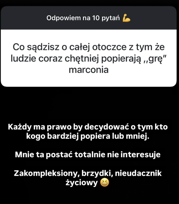 Denis uderza w Marconia