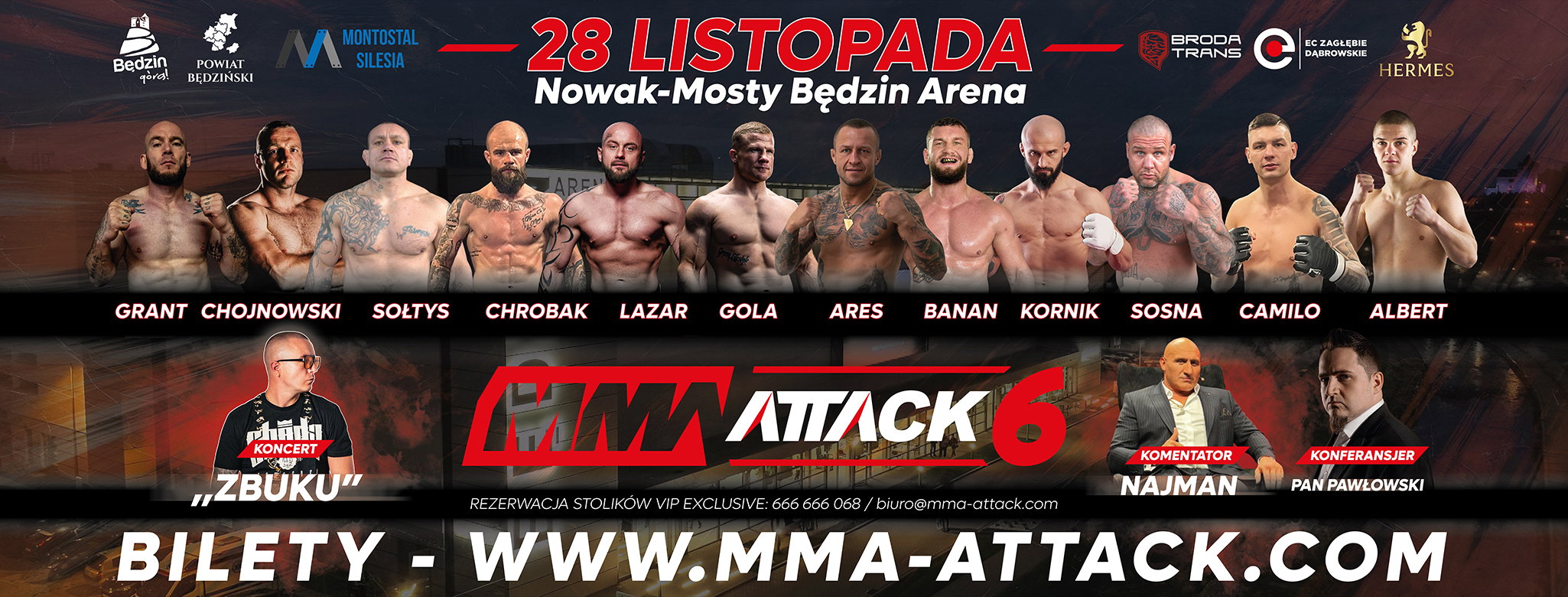 MMA Attack 6 wyniki - kto wygrał?