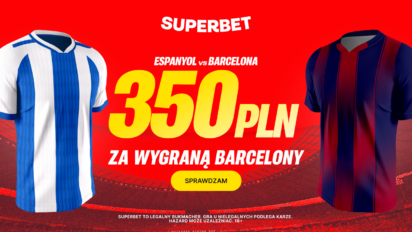 Bonus 350 PLN za zwycięstwo FC Barcelony w meczu z Espanyolem