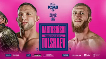 Kto wygrał walkę Bartosiński vs Tulshaev na KSW 113?