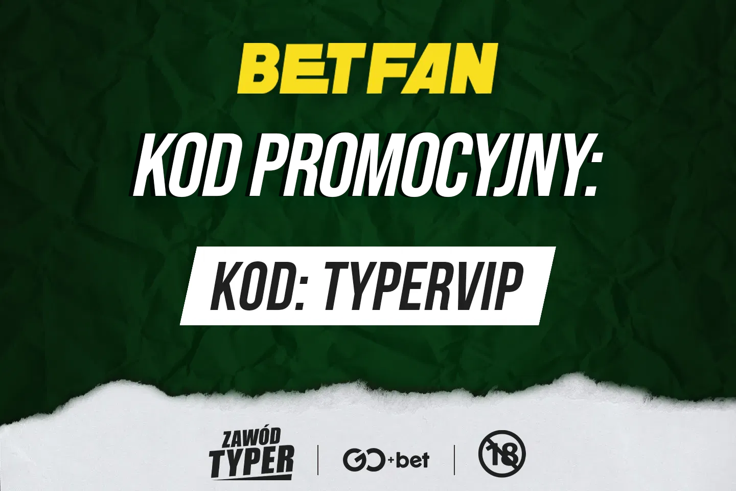 Betfan kod promocyjny - bonus na start 626 PLN [Luty 2026]