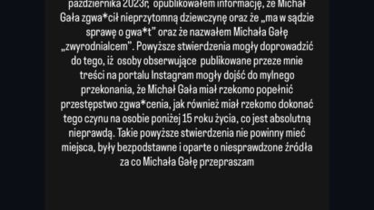 Amadeusz Ferrari z mocnym wyznaniem -