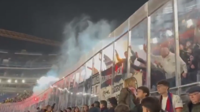 Skandaliczne obrazki. Kibice Eintrachtu demolowali Camp Nou