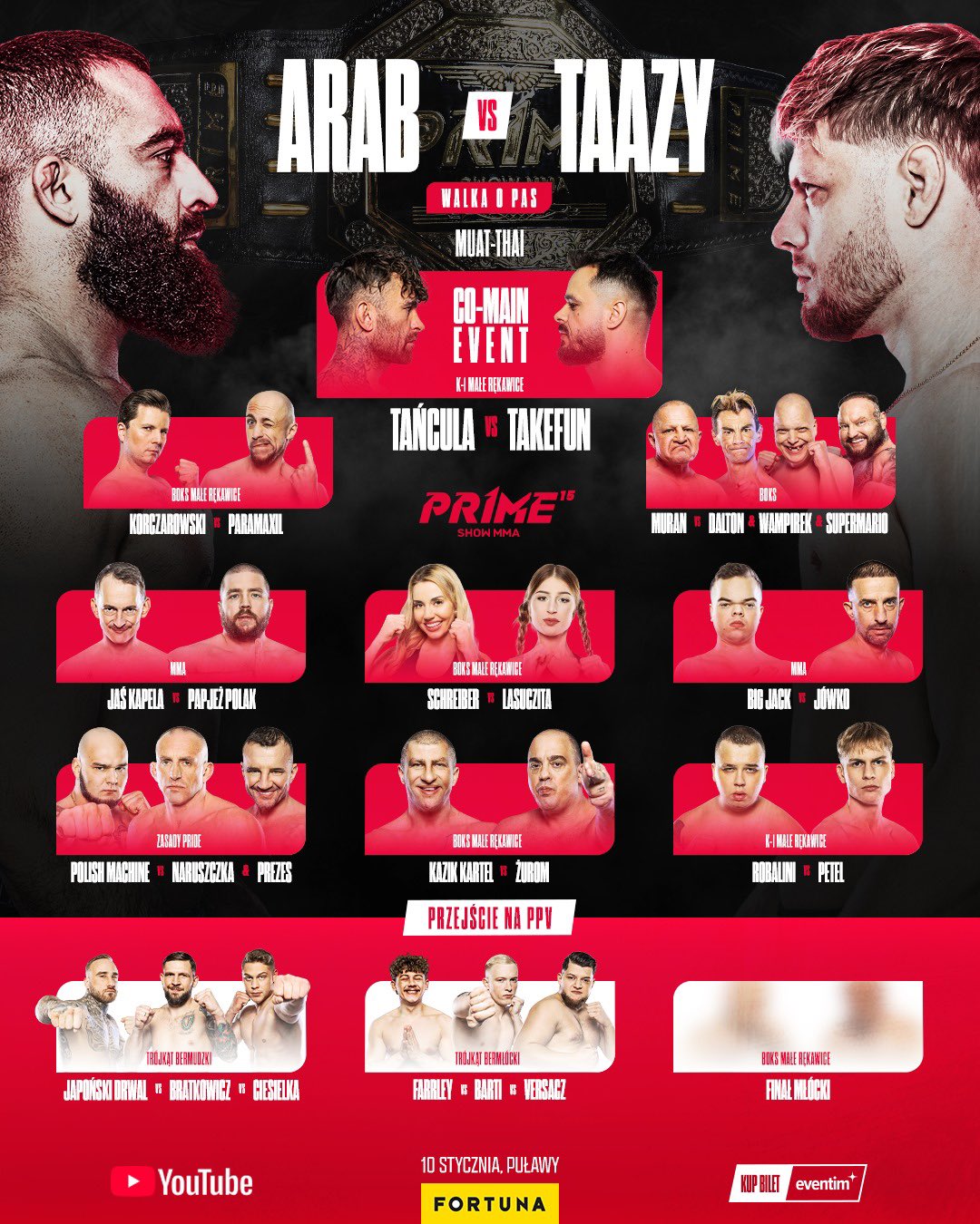 prime mma 15 karta walk