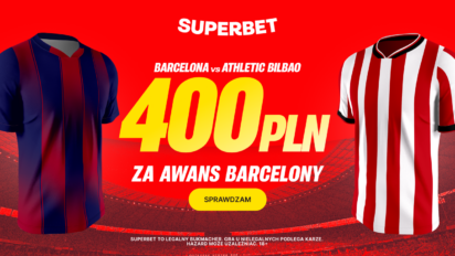 Bonus 400 PLN za awans Barcelony do finału Superpucharu Hiszpanii