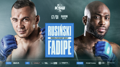 Kto wygrał walkę Rusiński vs Fadipe na KSW 114?