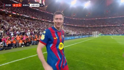 Barcelona triumfuje w Superpucharze Hiszpanii. Lewandowski z golem