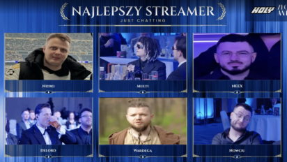 Wiemy kim jest streamer roku just chatting - Ma już 3 statuetki!