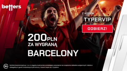 Bonus 200 PLN za wygraną Barcelony z Espanyolem