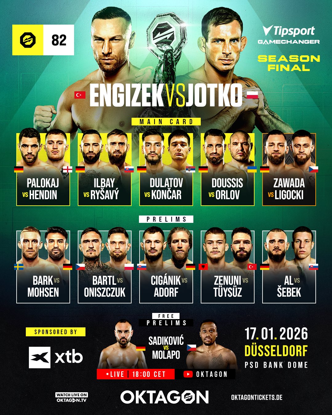 oktagon 82 karta walk