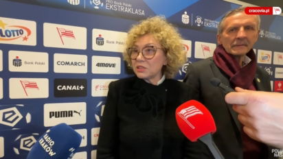 Elżbieta Filipiak reaguje na słowa wiceprezesów Cracovii