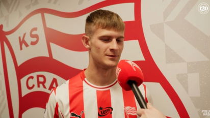Nowy zawodnik Cracovii wypada na dwa miesiące