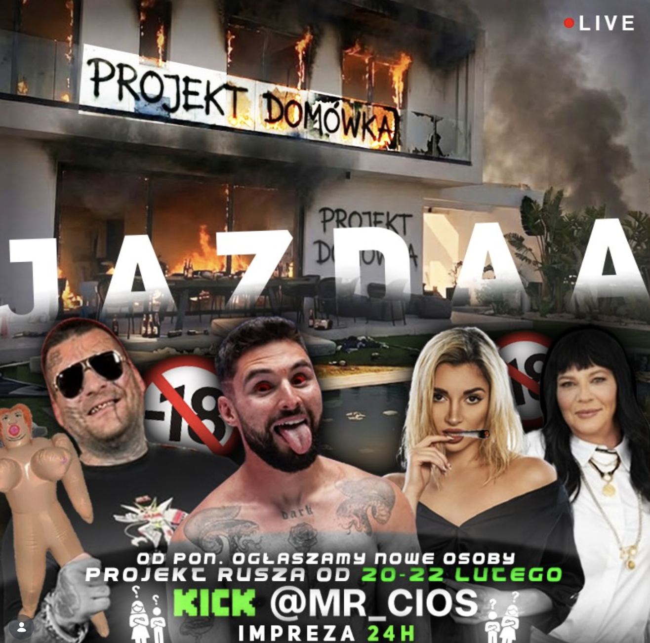 Projekt Adriana Ciosa - Domówka