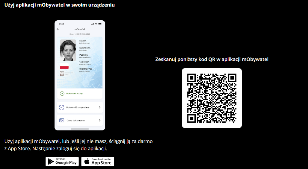 betters rejestracja konta przez mObywatel