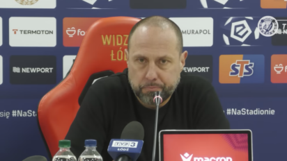 Widzew Łódź z kolejną porażką. Trener optymistą na konferencji