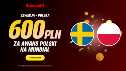 Bonus 600 PLN za awans Polski na Mundial