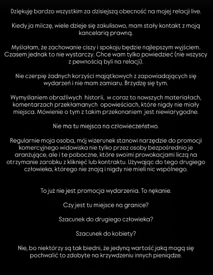 Sylwia Szostak ostro o walce Akopa z Kubańczykiem?! - "To nękanie"