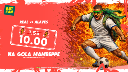 176 PLN na konto główne za gola Mbappe z Deportivo Alaves