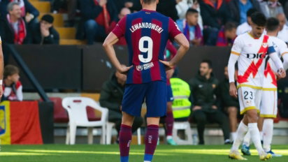 Barcelona zastąpi Lewandowskiego Anglikiem? Ciekawe wieści