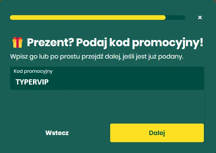 gdzie wpisać kod promocyjny betfan