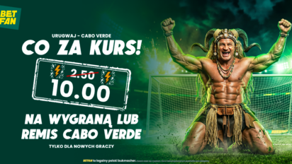 176 PLN na konto główne za wygraną lub remis Cabo Verde