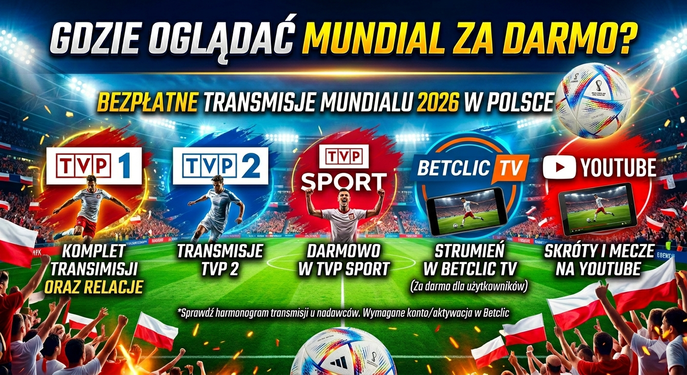 Mundial 2026 transmisja za darmo