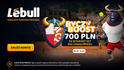 Bonus 700 PLN za wygranego seta Chwalińskiej