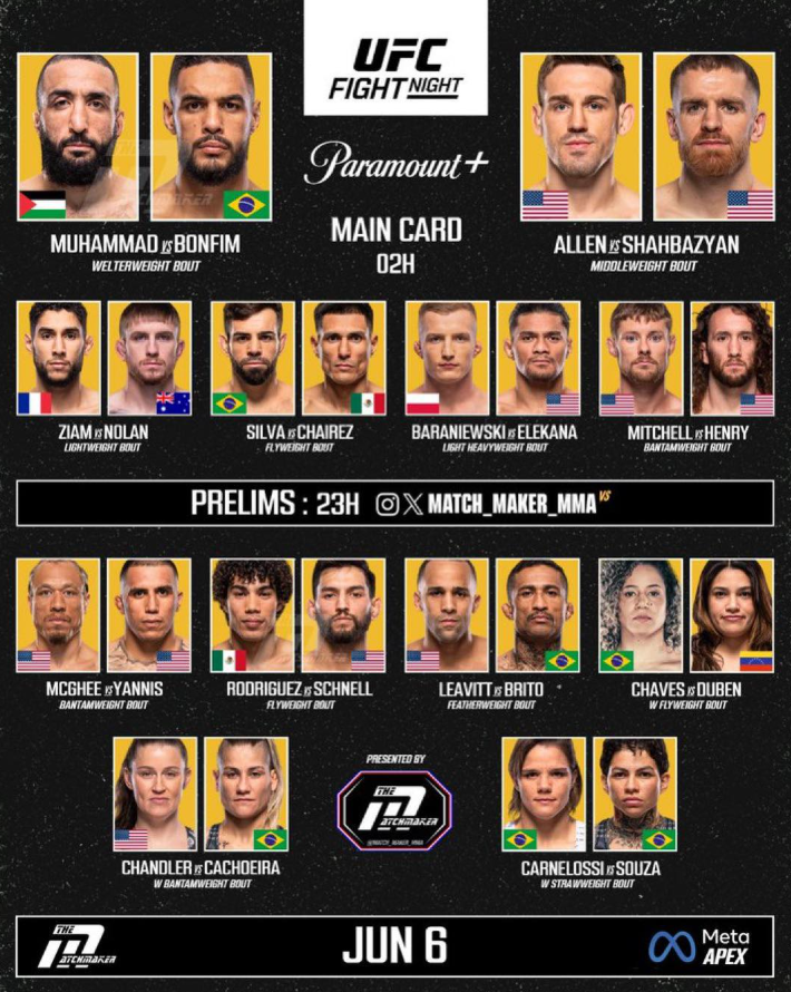 muhammad vs bonfim karta walk