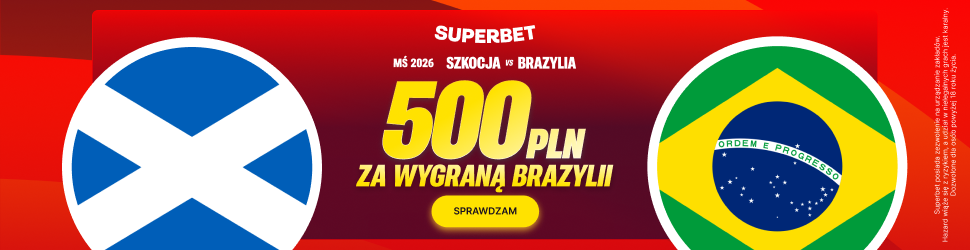 superbet bonus za wygrana brazylii ze szkocja
