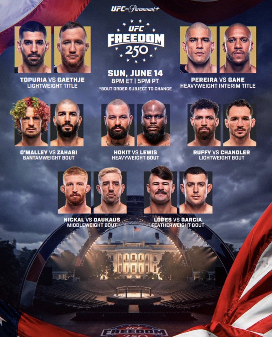 ufc white house karta walk