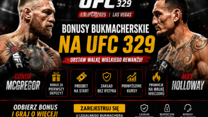 Bonus na walkę McGregor vs Holloway - najlepsze promocje bukmacherskie na UFC 329