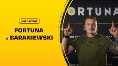 Fortuna sponsorem Iwo Baraniewskiego