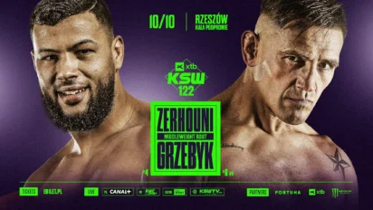 Grzebyk vs Zerhouni: wynik walki - sprawdź kto wygrał na KSW 122