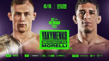 Yakimenko vs Morelli: wynik walki - sprawdź kto wygrał na KSW 122